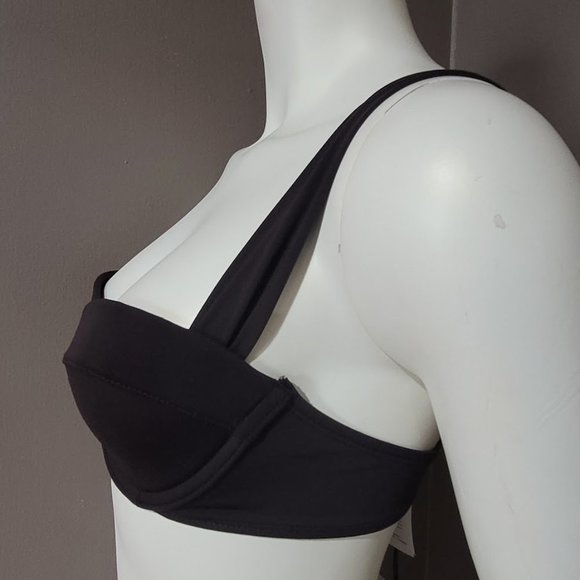 Weworewhat Wide Strap Underwire Bikini Top Sz XS - Picture 3 of 10